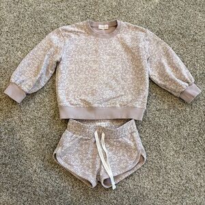 Jamie Kay Kids Floral Set - Purple